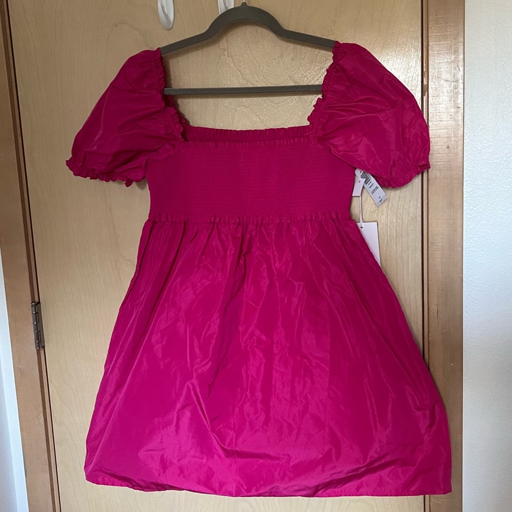 **RARE** Aritzia Sunday best Hadley dress Barbie Barbiecore